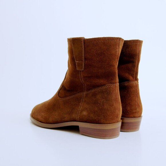 NWT Rebecca Minkoff Chasidy Saddle Suede Boots - Picture 6 of 16
